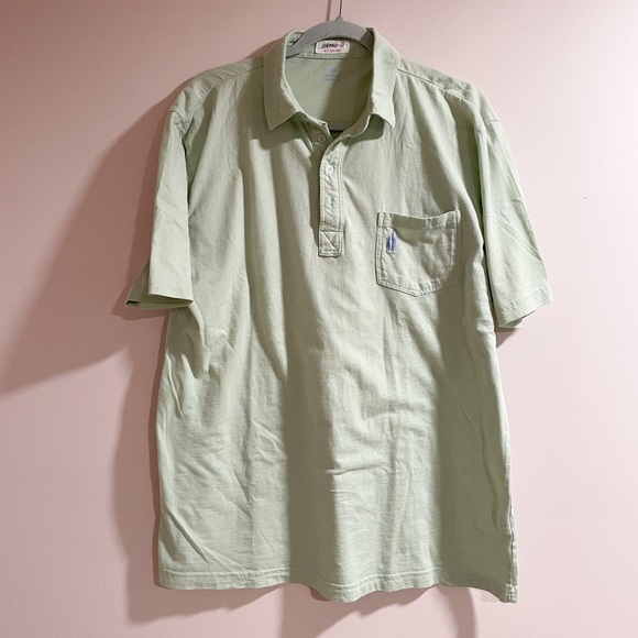 johnnie-O Other - Johnnie-O Pistachio Collar Polo Short Sleeve Size Medium